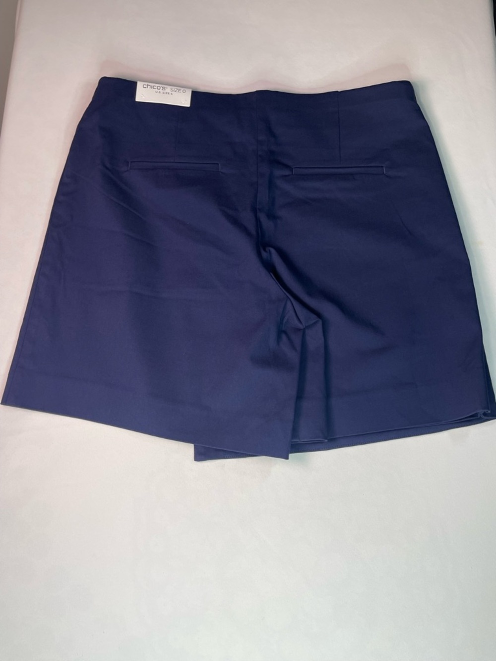 Chico's Deep Navy Stretch Skort - Picture 6 of 8
